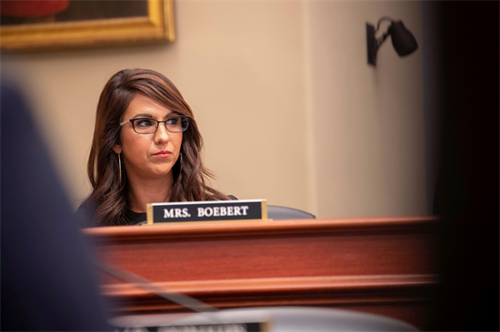 Rep. Boebert in Committee